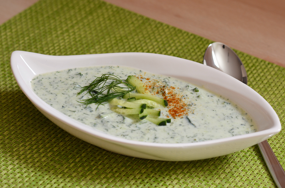 Kalte Gurken-Dill-Suppe – Die Gemüsekiste