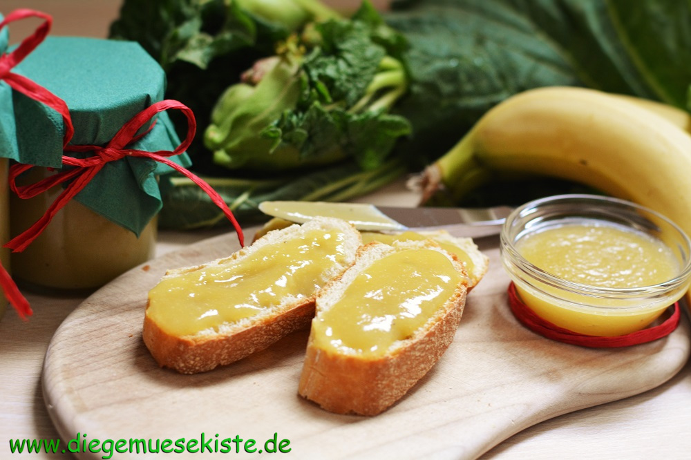 Rhabarber-Bananen-Marmelade – Die Gemüsekiste