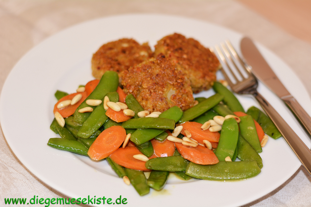 Zuckererbsen-Möhren-Gemüse – Die Gemüsekiste