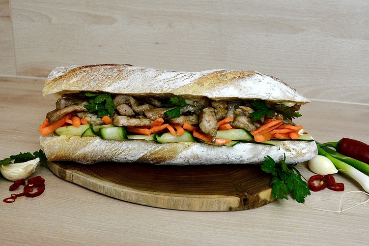 Rezeptbild für Banh Mi Sandwich