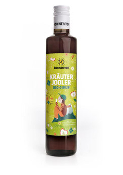 Produktfoto zu Kräuterjodler Sirup