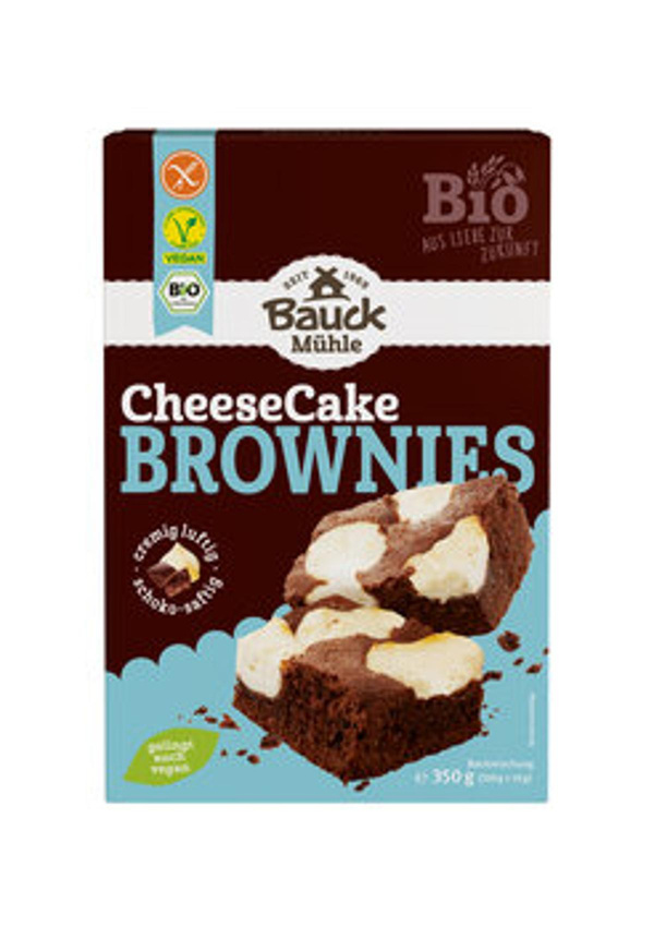 Produktfoto zu Backmischung Cheesecake Brownies