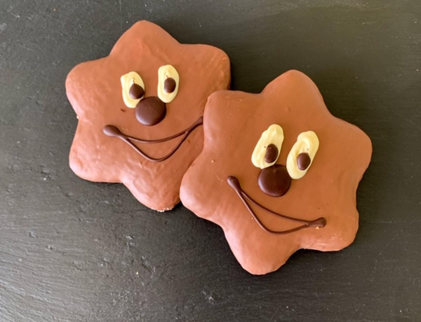 Produktfoto zu Lebkuchensterne (3 Stück)