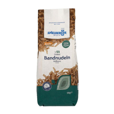 Produktfoto zu Dinkel Vollkorn Bandnudeln