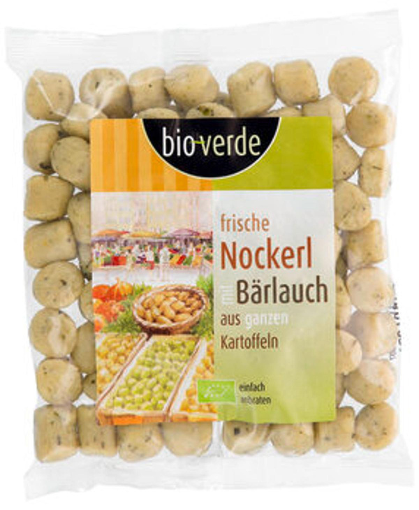 Produktfoto zu Frische Bärlauch-Nockerl