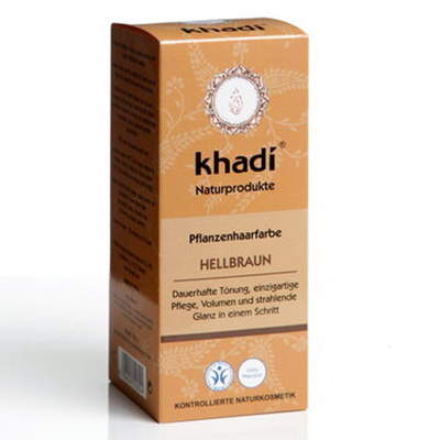Produktfoto zu Pflanzenhaarfarbe Hellbraun