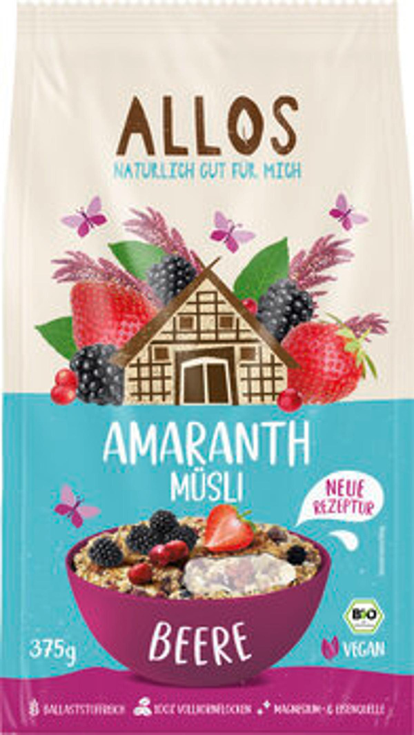 Produktfoto zu Amaranth Beeren Müsl
