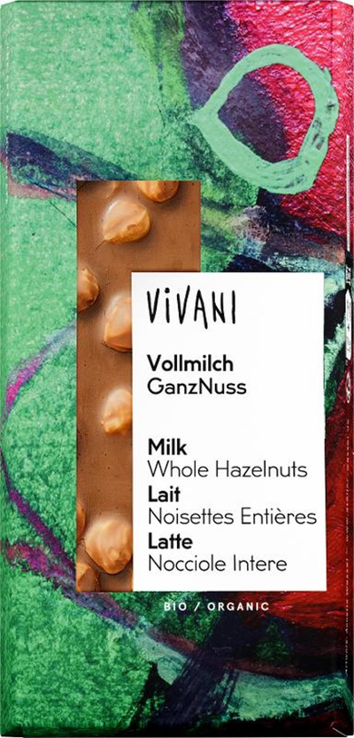 Produktfoto zu Vollmilch + ganze Nüsse