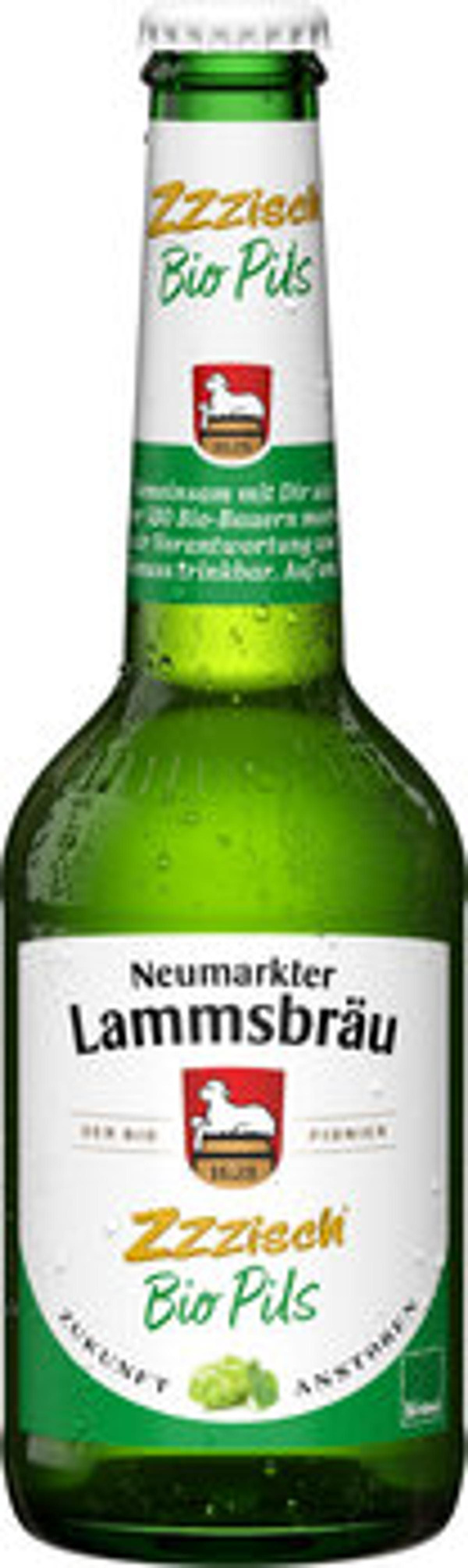 Produktfoto zu Lammsbräu Bio Pils Zzzisch