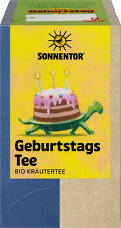 Produktfoto zu Geburstagstee im Teebeutel