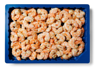 Produktfoto zu Garnelen Kräuter-Knoblauch - Frischebox, 500g