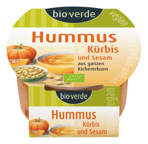 Produktfoto zu Hummus Kürbis-Sesam