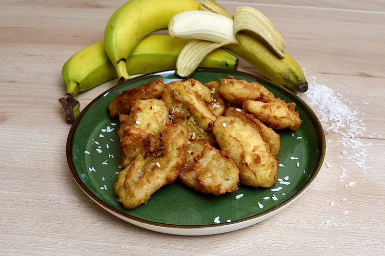 Rezeptbild für Bananen im Teigmantel Pisang Goreng