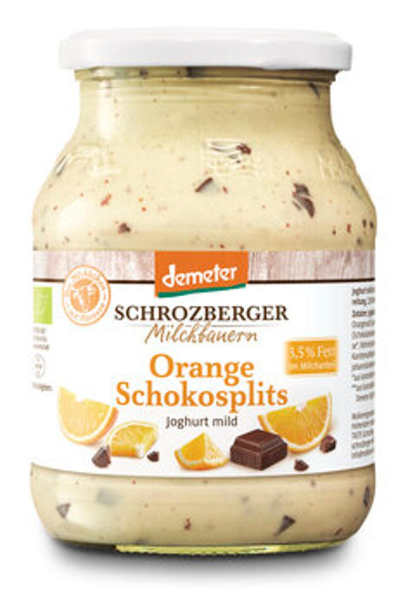 Produktfoto zu Joghurt Orange Schokosplit