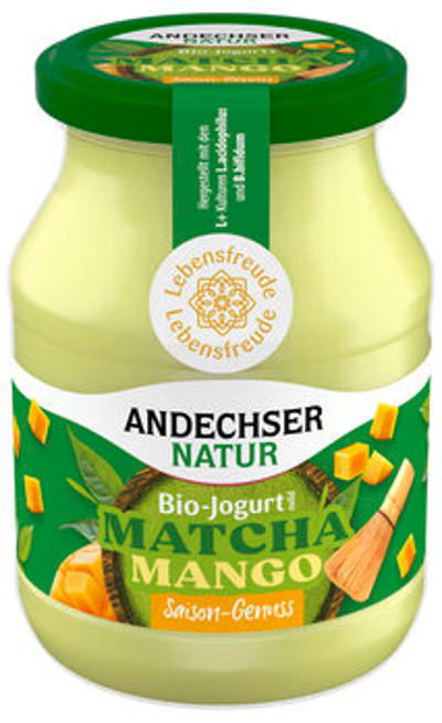 Produktfoto zu Joghurt Matcha-Mango 3,8%