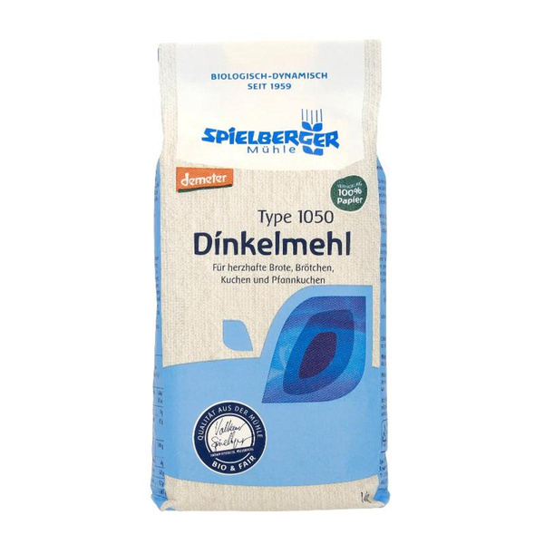 Produktfoto zu Dinkelmehl 1050, mittel ausgemahlen