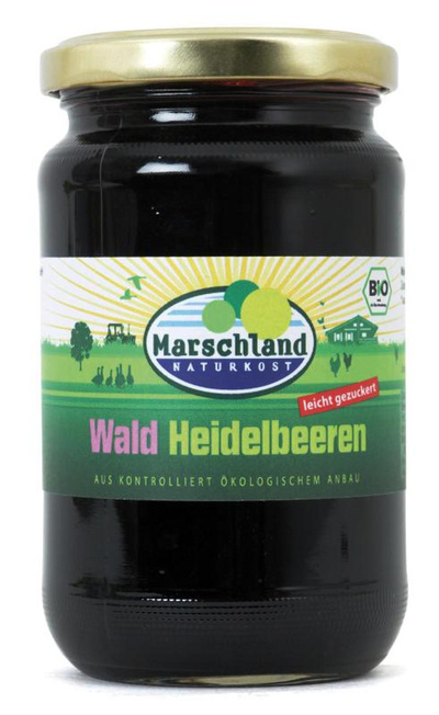 Produktfoto zu Wald Heidelbeeren im Glas