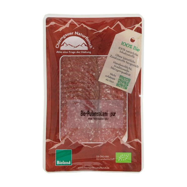 Produktfoto zu Putensalami pur, geschnitten