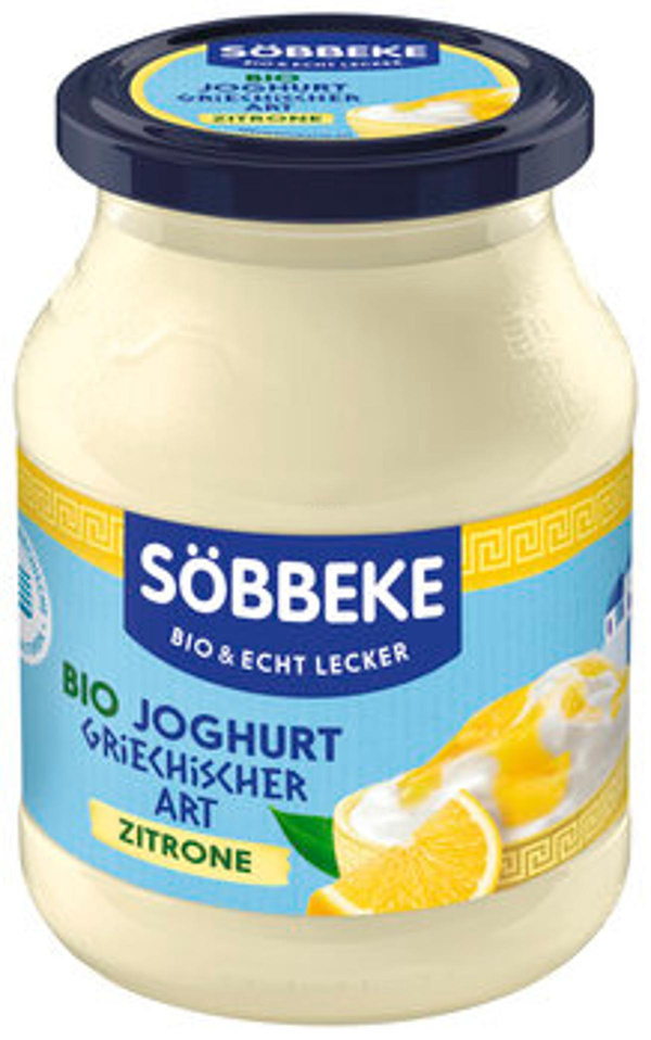 Produktfoto zu Joghurt Zitronencreme