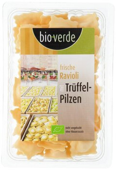 Produktfoto zu Frische Ravioli gefüllt mit Trüffel & Parmesan