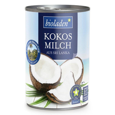 Produktfoto zu b* Kokosmilch, 400ml