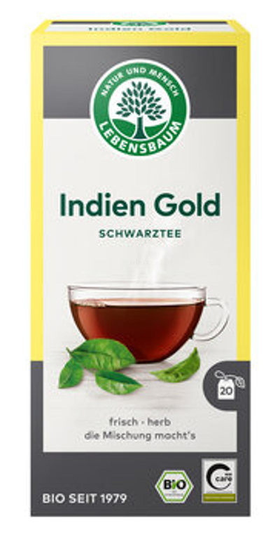 Produktfoto zu Indien Gold im Teebeutel