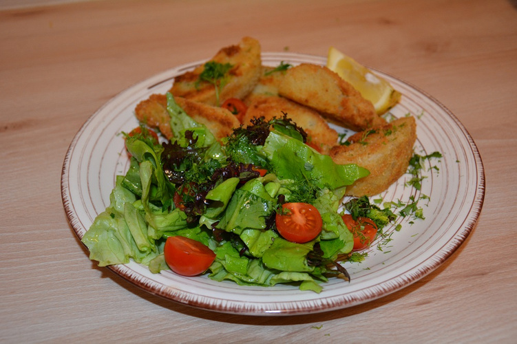 Rezeptbild für Frittierter Fenchel