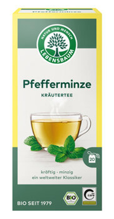 Produktfoto zu Pfefferminze im Teebeutel
