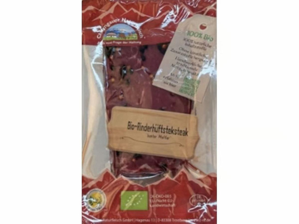 Produktfoto zu Rinderhüftsteaks bunter Pfeffe