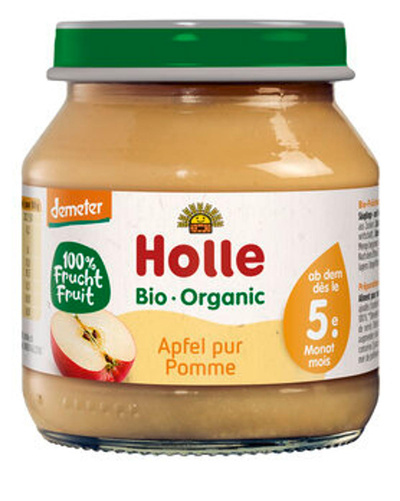 Produktfoto zu Babygläschen - Apfel Pur (6 x 125g)