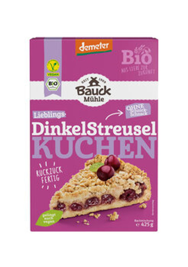 Produktfoto zu Dinkel-Streuselkuchen