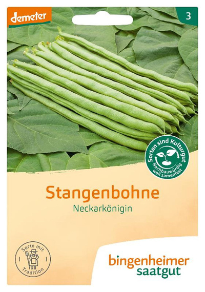 Produktfoto zu Stangenbohnen Neckarkönigin Saaten