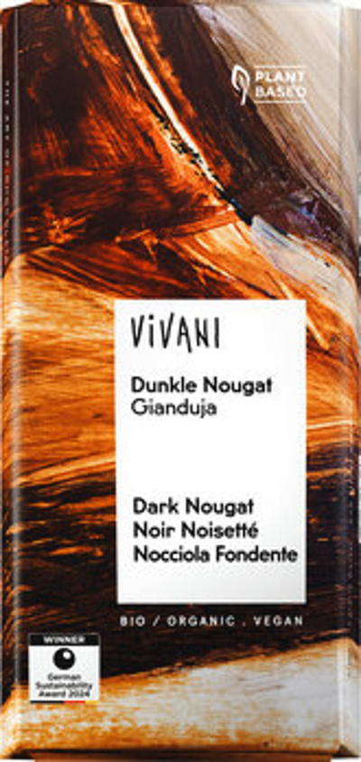 Produktfoto zu Dunkle Nougat Schokolade