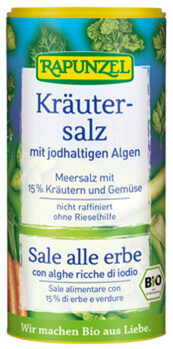 Produktfoto zu Kräutersalz Streudose jodh. Al