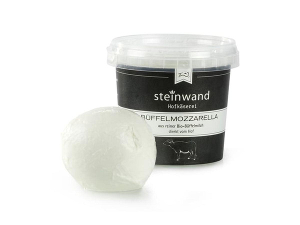 Produktfoto zu Büffelmozzarella-Kugel im Becher 125g