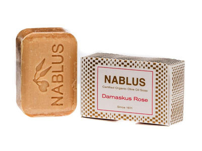 Produktfoto zu Nablus Seife Damaskus Rose