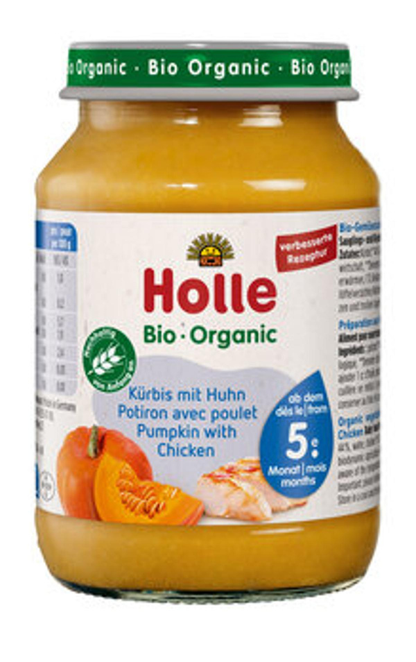 Produktfoto zu Babygläschen - Kürbis Huhn (6 x 190g)