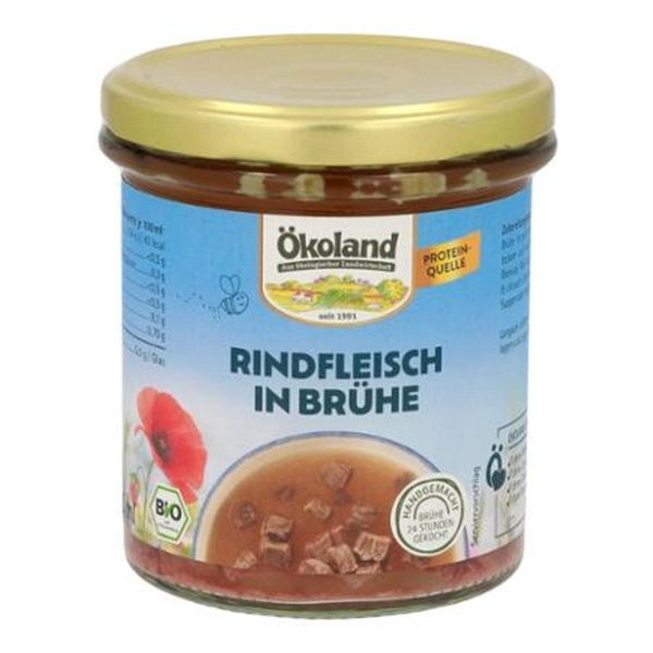 Produktfoto zu Rindfleisch in Brühe