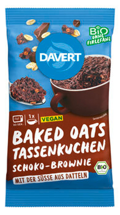 Produktfoto zu Baked Oats Tassenkuchen Schoko-Brownie
