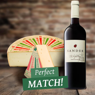 Produktfoto zu Perfect Match: Holzkelter & Appenzeller