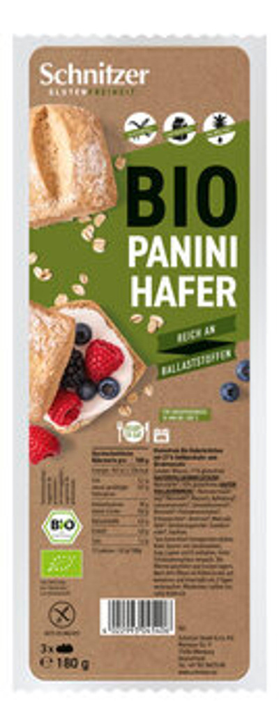 Produktfoto zu Panini Hafer, glutenfrei