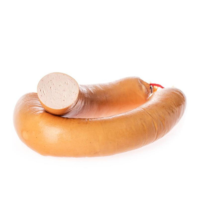 Produktfoto zu Fleischwurst mit Knoblauch im Ring