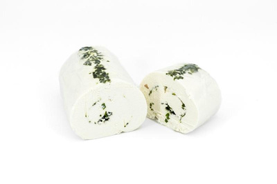 Produktfoto zu Ziegenrolle Bärlauch