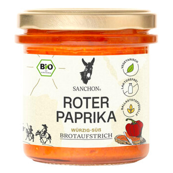 Produktfoto zu Roter-Paprika Brotaufstrich