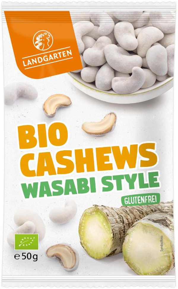 Produktfoto zu Cashews Wasabi Style