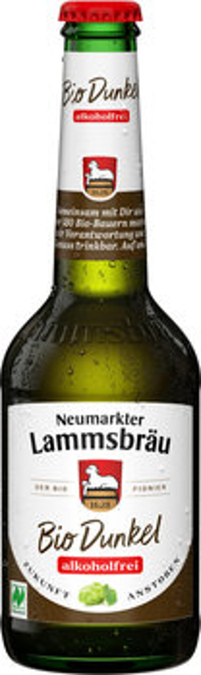 Produktfoto zu Lammsbräu Dunkel alkohohlfrei