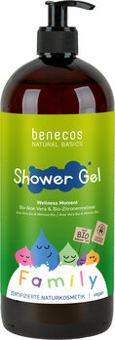 Produktfoto zu Duschgel FAMILY Wellness Moment Aloe Melissa