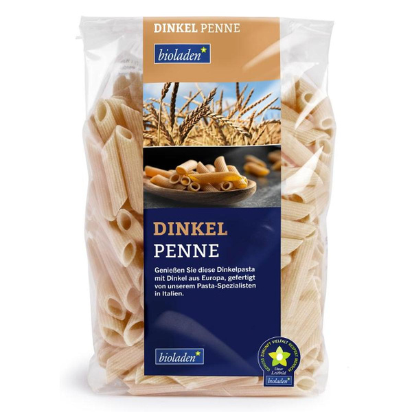 Produktfoto zu b* Dinkel Penne hell