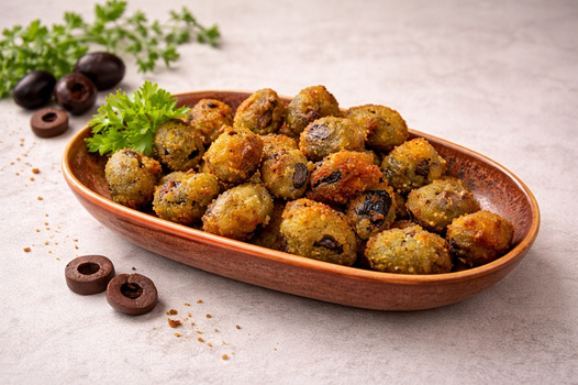 Rezeptbild für Frittierte Oliven