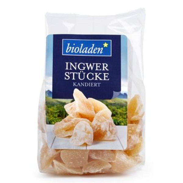 Produktfoto zu Ingwerstücke kandiert 6 x 150g Gebinde